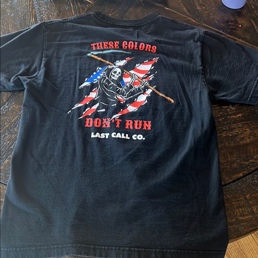 Black Last Call Co. Graphic T-Shirt